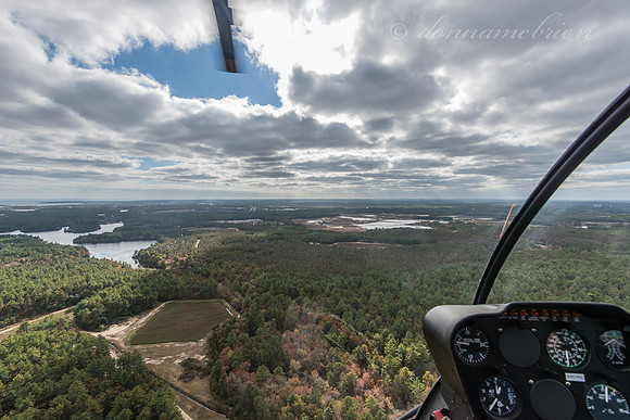 View from a helicopter - Firefly Inc Helicopter Services Carver, MA