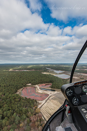 View from a helicopter - Firefly Inc Helicopter Services Carver, MA