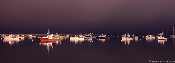 Plymouth Harbor at Night LR4 5-5-12